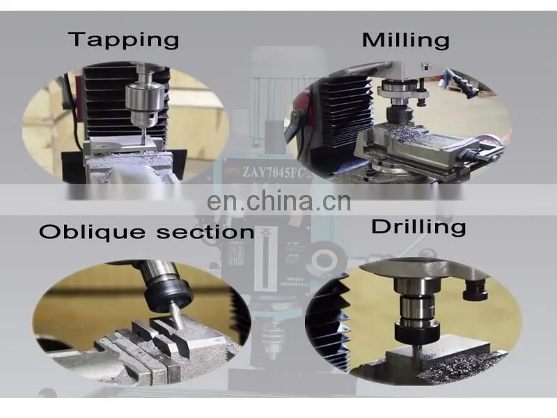 ZAY7035V VARIABLE SPEED MILL DRILL - Milling Machines