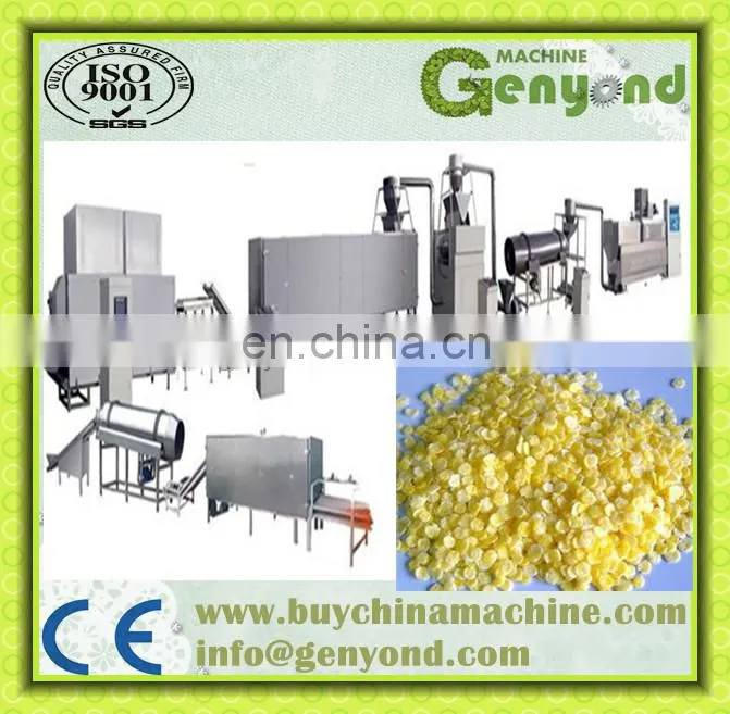 High Quality New Condition Small Scale Corn Flakes/Breakfast Cereal Making Machine