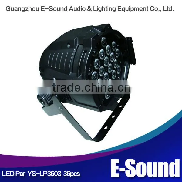 NEW 36* 3 w/high power LED lights/stage wedding mixed color lights