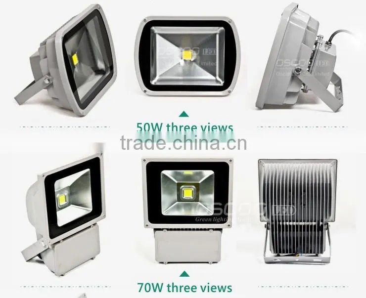 low electricity consumption 50w led flood light outdoor used