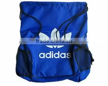 Promotional heavy duty polyester Drawstring backpack