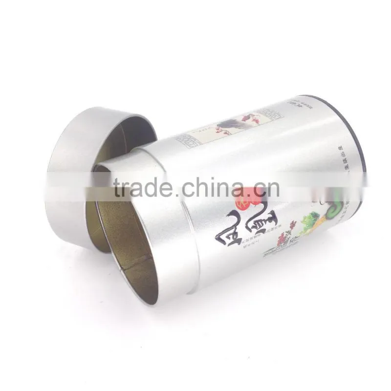 tea tin round