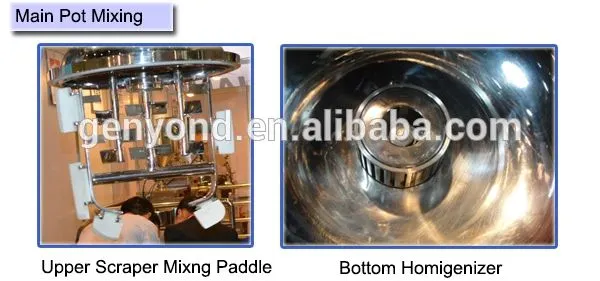 Mulit-functional Vacuum Processed Cheese Cooker Cheese Analog Melting Machine