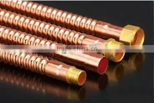 copper corrugation tube for refrigerator air conditioner part