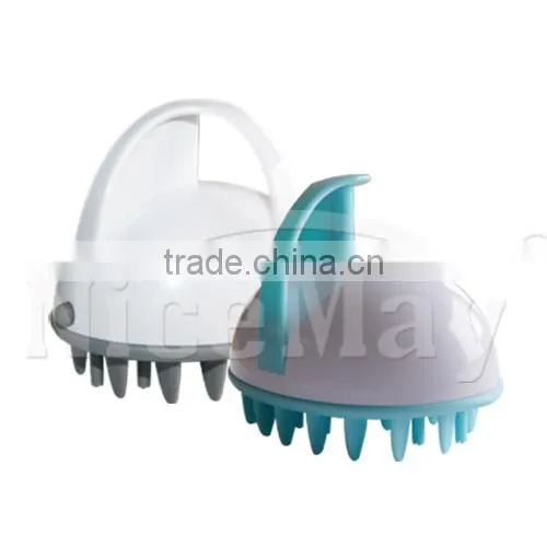 Battery operated waterproof vibration head scalp massager