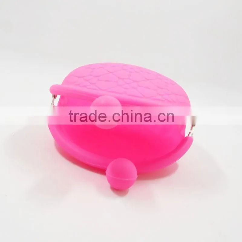 Best Quality Clip Purse Wallet Solid Color Silicone Coin Holder Mini Money Pocket Purse