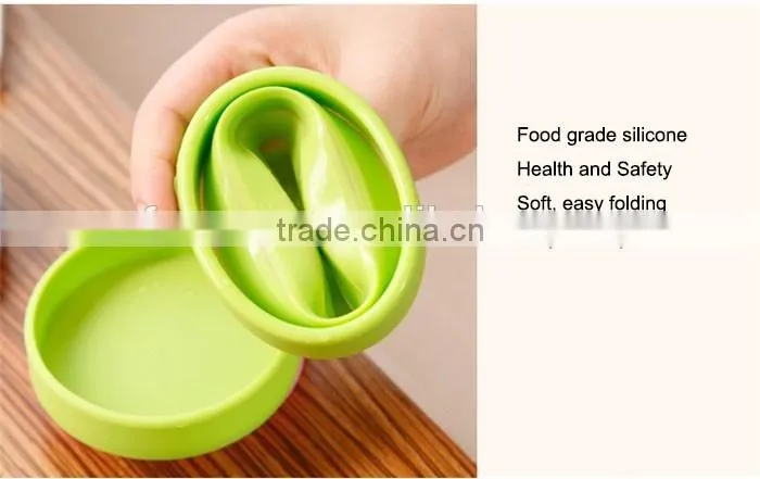 2016 Popular Eco-friendly Silicone Collapsible Travel Cup
