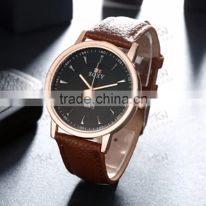 Warm winner watch, Cheap leather band watches, Quality leather western watches