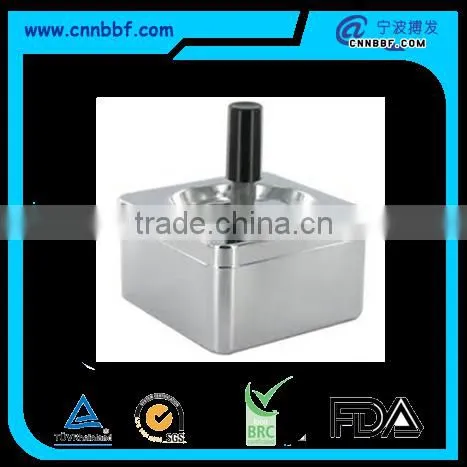New style of tin spinning ashtrays square shape