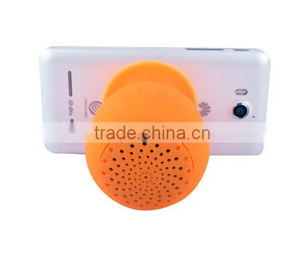 2015 silicone loud voice outdoor waterproof bluetooth speaker