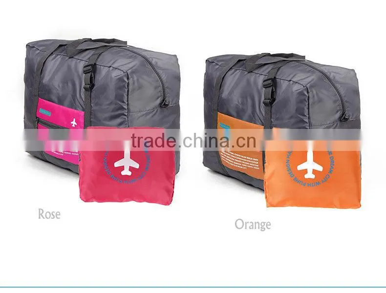 Custom made polyester folding travel bags best travel duffel bag