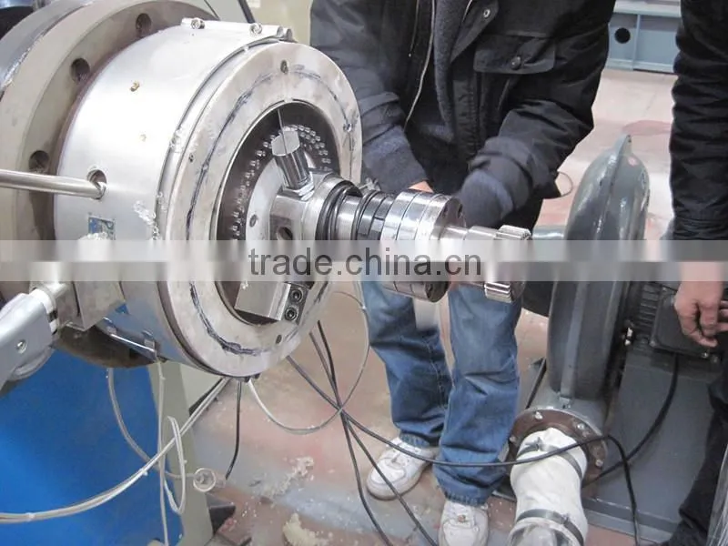 line of PVC granulation