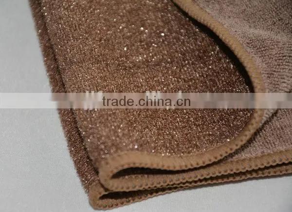Microfiber With Mesh Scrub Kitchen Cleaning Cloth