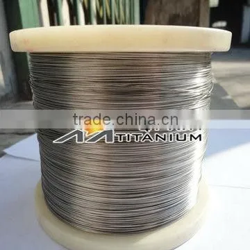ASTM B863 Titanium Wire in 0.1 to 0.6mm Diameter