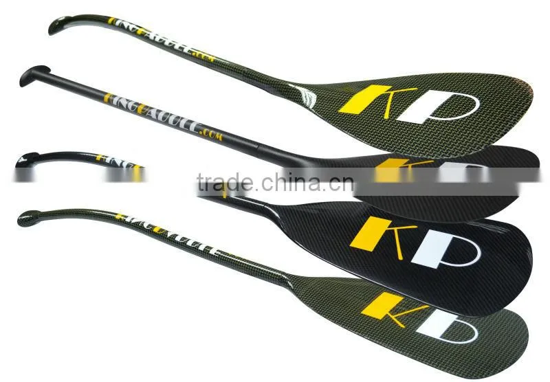 Carbon kevlar outrigger canoe paddle,Bent shaft outrigger paddle