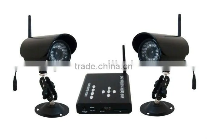 2.4G Wireless 4CH CCTV Camera DVR Kit