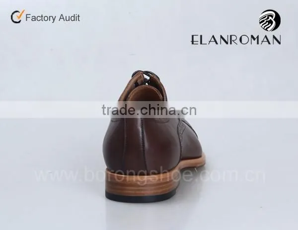 Hot sale mens brogue shoes italian mens leather shoes with leather sole