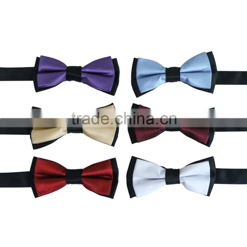 Fashion Polyester Boys Bowtie For Formal Wedding Men Bow Tie