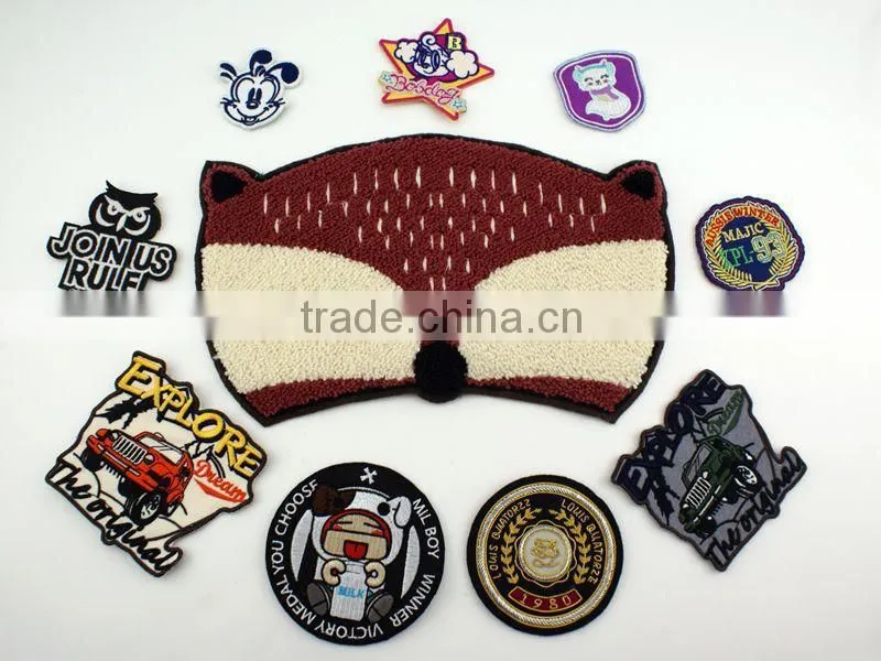 Fashion Customized Embroidery label/2014 High Quality Custom Embroidery patch