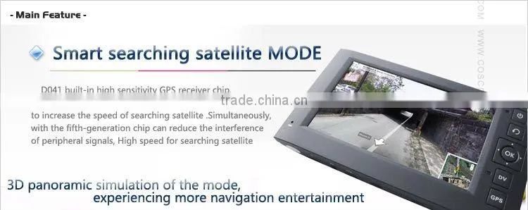Built in Camera hotselling car DVR for GPS navigation