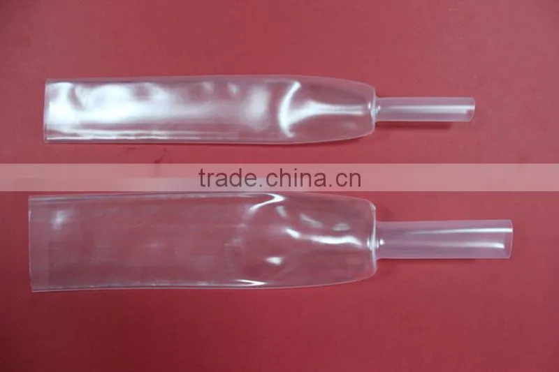 8mm hot sale polyolefin material heat shrink insulation red tube