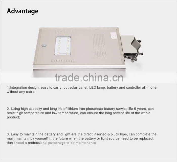Solar street light LED light GH-SRL-008-010-012