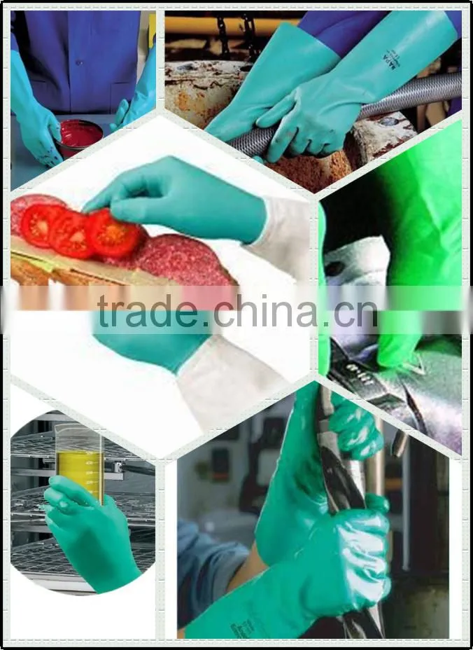 Hot Sale Nitrile Working Gloves China