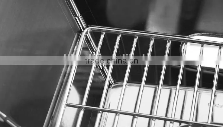outdoor stainless steel foldable picnic charcoal BBQ charbroiler