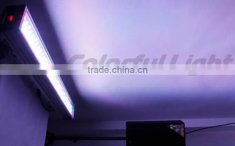 DMX512 RGBW IP65 CE and ROHS 144*1W linear wall washer LED