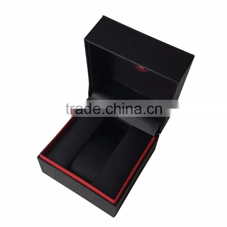 Luxury Leather Empty Watch Case Storage Box.