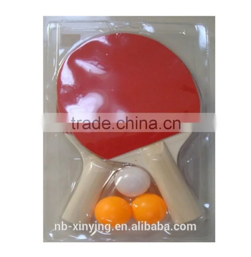 Protable Table Tennis Rackets Cheap Sale wooden pingpang ball racket