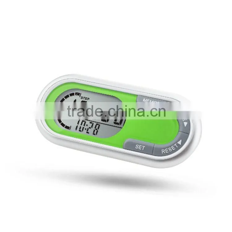 2016 high quality Classic step counter 3d sensor pedometer logo