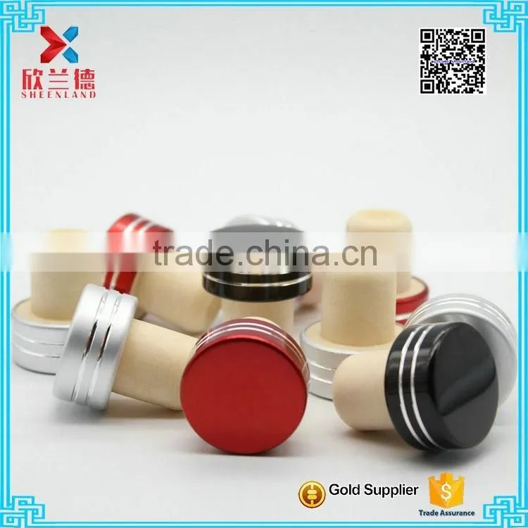 different color 19mm Polymer Synthesis wine stopper