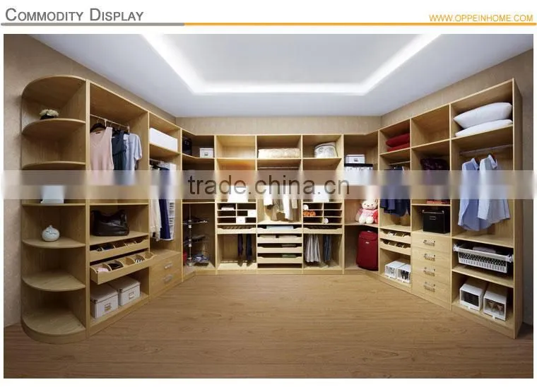 Guangzhou OPPEIN Open cloakroom Closet Wardrobe