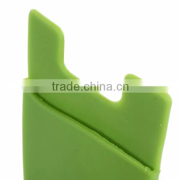 good quality phone sticker/best price silicone card holder for phone