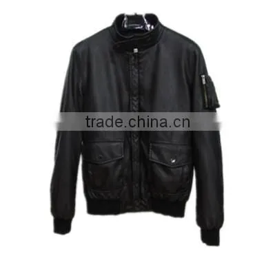 Man leather jacket