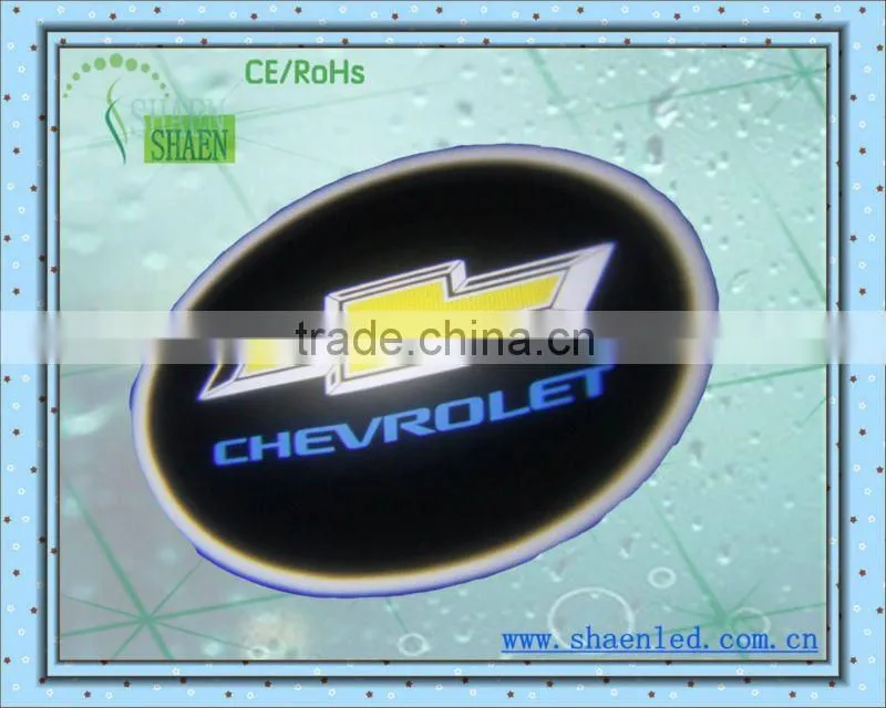newest Car led Ghost shadow light-hottest design car logo led light