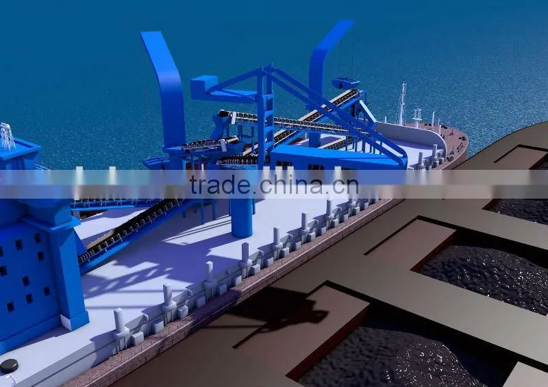 Continuous loader on boat