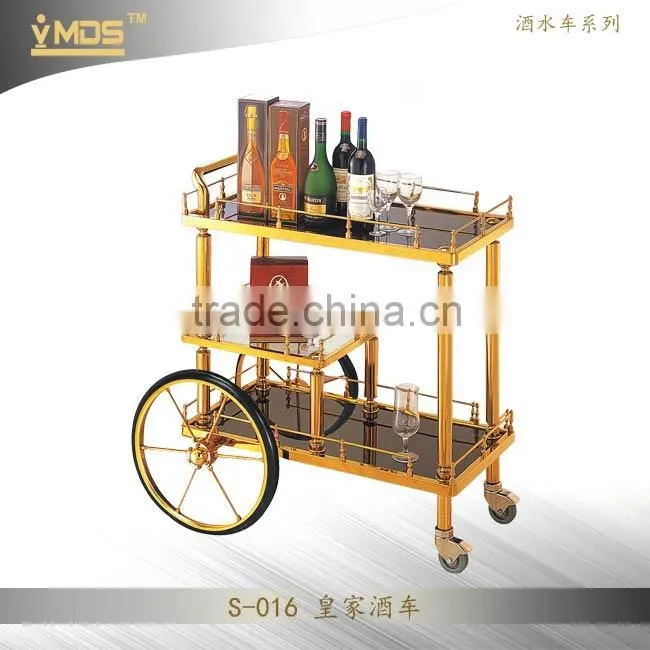 MAX S-004 Modern Wine Bar Cart Furniture,Drink Trolley For Sales