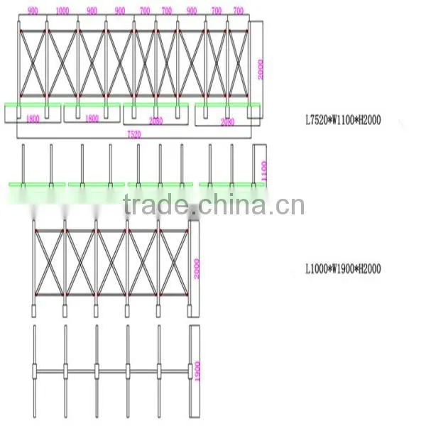double or single cantilever rack supplier in Shandong