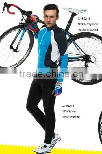 2014 new design sublimation men cycling wear collection