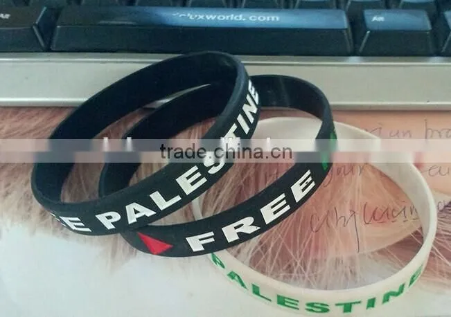 Free delivery Save Gaza rubber wrist bands ----- DH 16953