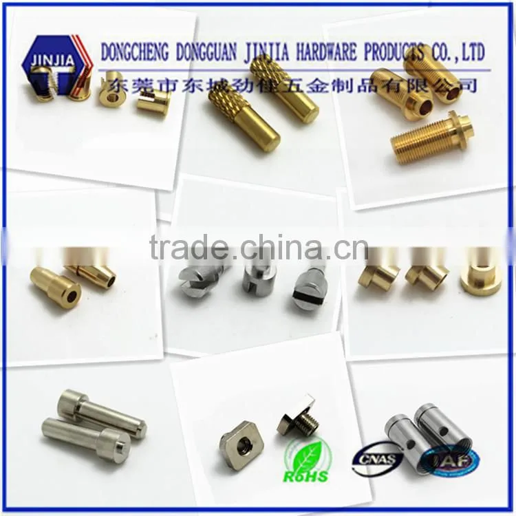 Factory custom precision machining cnc brass cap nut