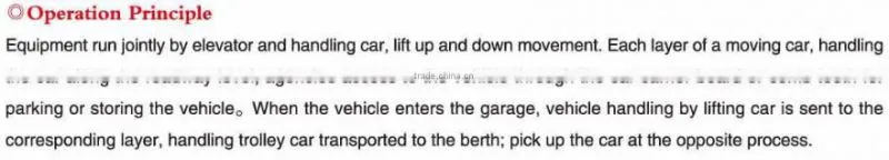 Horizontal shifting mechanical parking system