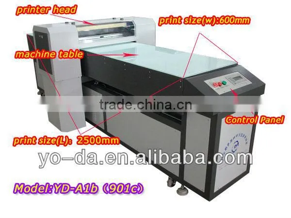 Flat polythene bag printing machine, multicolors inkjet pritnting on bags