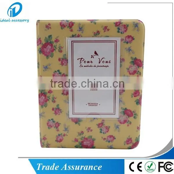 Rose Polaroid Photo Album 64 Pocket PU Cover Photo Album