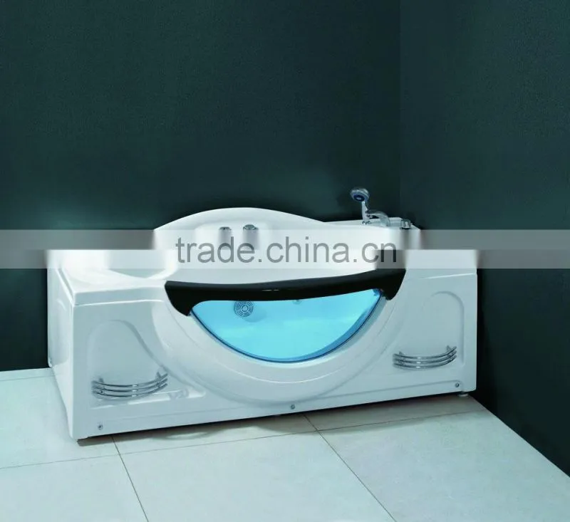 Foshan China CE/ETL Apprival Massage Whirlpool Acrylic Bathtub With Glass fibre