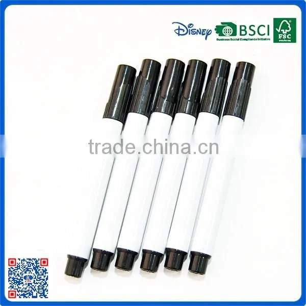 Hot sale white board dry erase color marker pen in marker pens green ink with refill
