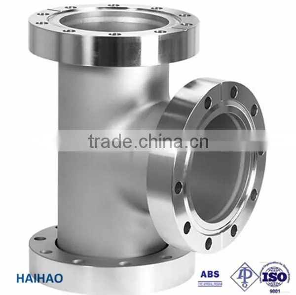 ASME 16.9 Butt Welding Carbon Steel Pipe equal straight Tee Pipe Fitting