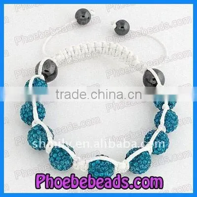 12mm Crystal Rhinestone Beads For Shamballa Bracelets CPB-B13